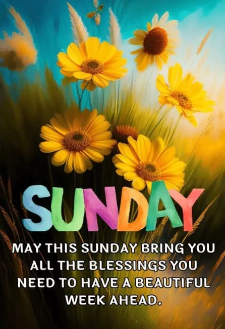 270+ Sunday Blessings Images, Quotes, and Prayers