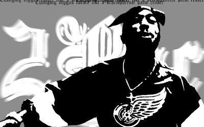 tupac shakur - gangster rapper wallpaper