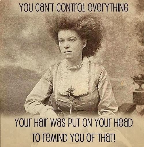 You Can’t Control Everything Your Hair Was Put on Your Head To Remind You of That!