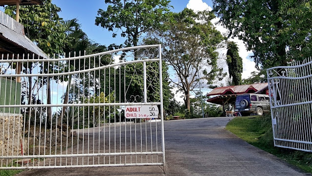 gate of Florland Resort, Bislig City, Surigao Del Sur