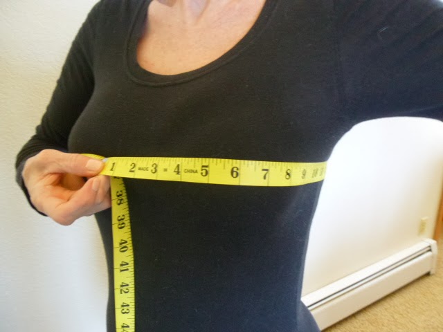 Rhonda's Creative Life: Drafting The Basic Bodice, Taking Measurements