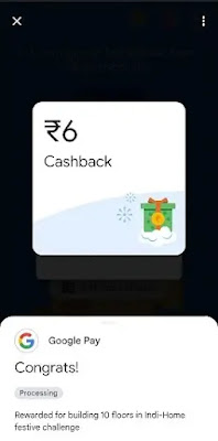 Google Pay Indi Home Game - Build Floors & Earn up to ₹300 Cashback
