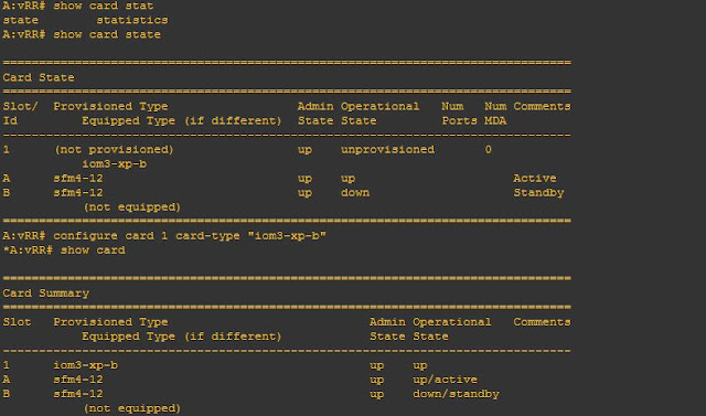 configure card