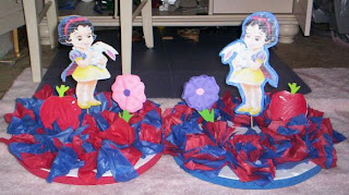 Centros de Mesa y Piñatas de Princesas Bebes 