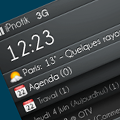 Champagne & Limousines Font on iPhone