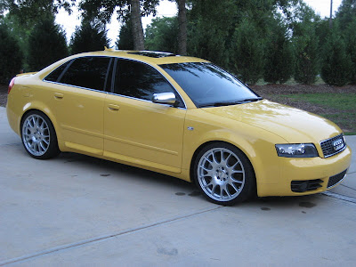 audi s4 wallpapers. Imola yellow audi s4 b6 with