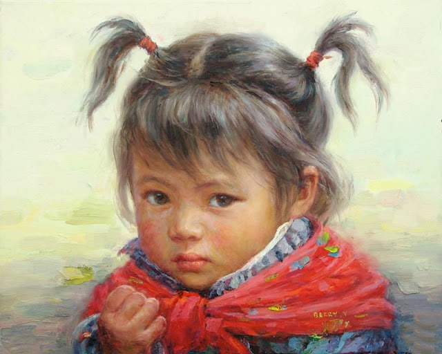 Children Paintings By Chinese Painter “Barry Yang”