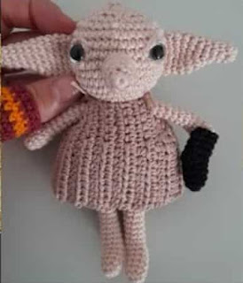 PATRON GRATIS DOBBY | HARRY POTTER AMIGURUMI 68583