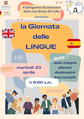 "Giornata delle Lingue" - 23/4/2024 - scuola primaria e scuola secondaria di I grado -  Ambrosini