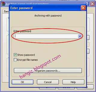 cara membuat password pada file