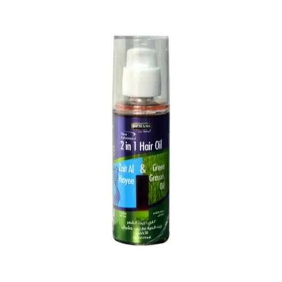 Hemani 2 In 1 Hair Oil Green Grasses Oil 120 Ml tablet