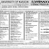 University Of Karachi (UOK) Evening Program Admission 2018