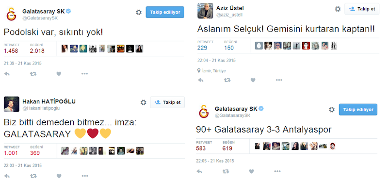 "Galatasaray bitti demeden bitmez !?"