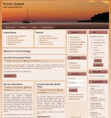 joomla_pacific free template