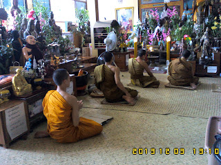 See Monk and do some merit.also local people came and join with guest