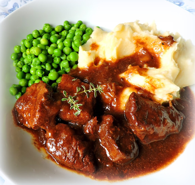 Braised Brisket with Stout & Onions