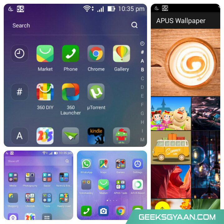 android launchers