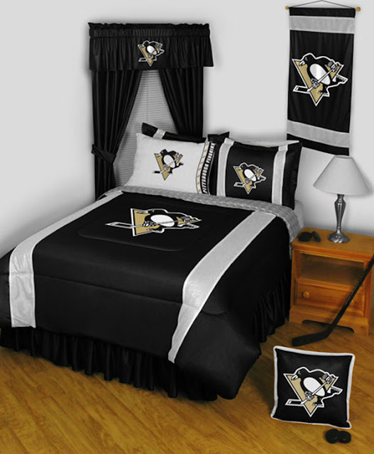 Pittsburgh Penguins Bedroom Decor