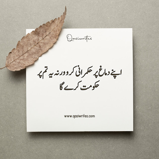 Motivational Quotes in Urdu About Life | Wisdom Quotes | Deep Quotes - Qasiwrites