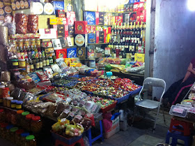 Market shop in Hanoi (Vietnam)