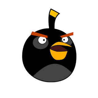 Angry Birds: Stickers, Toppers o Etiquetas para Imprimir Gratis.