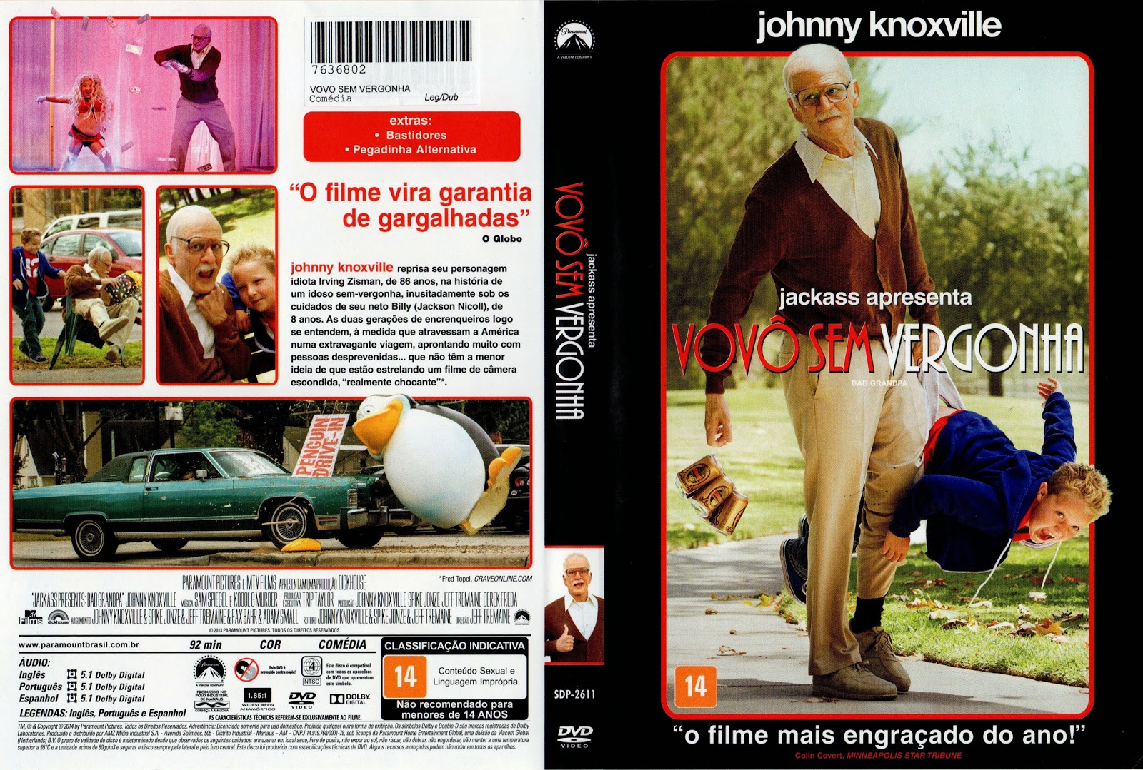 Capa DVD Vovô Sem Vergonha