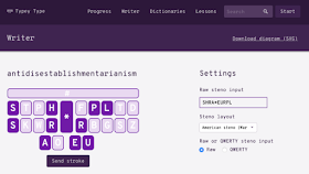 static steno diagram