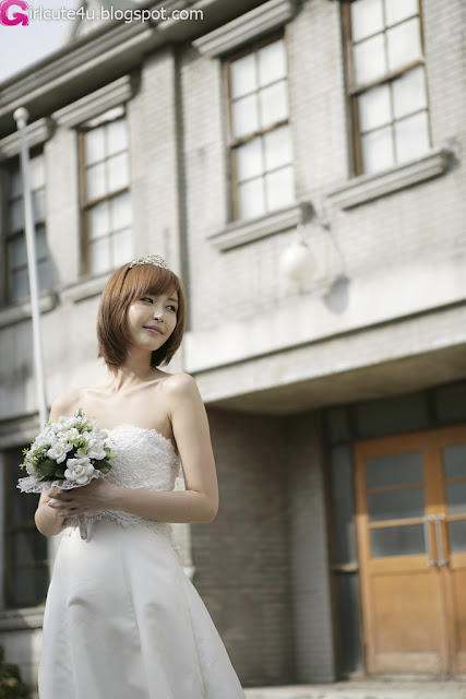 6 Kang Yui - Wedding Dress-very cute asian girl-girlcute4u.blogspot.com