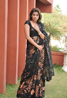 Nadeesha Hemamali Hot Transparent Saree Stills