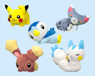 Pokemon Plush Banprest Relax Posing Sep