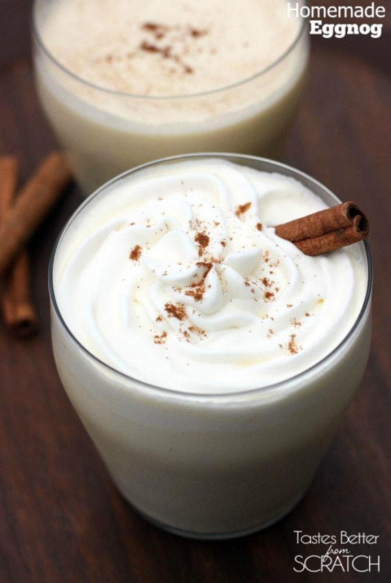 Homemade Eggnog from Tastes Better From Scratch