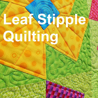 leaf quilting motif-free motion quilting-quilt motif
