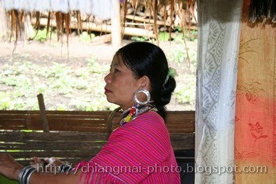 Karen long neck in Chiang Mai