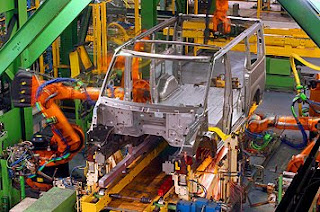 Production of the Ford Transit