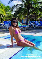 Maria in a Malibu Strings bikini in Dominican Republic gallery