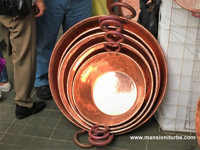 Copper Handicrafts from Santa Clara del Cobre, Michoacan