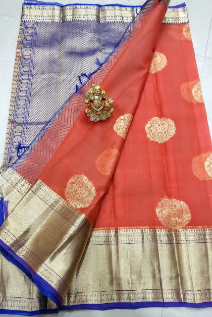  Pure Kanchi Kora sarees with Kanchi borders