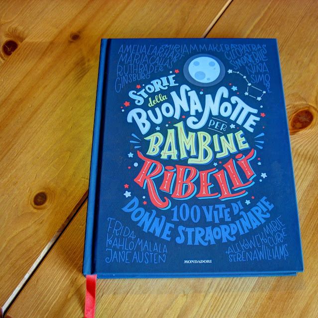 copertina di storie della buona notte per bambine ribelli