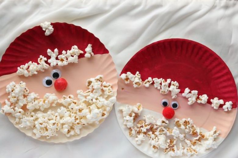 Popcorn Santa Craft