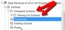 Create subfolders for references in Civil 3D 2017