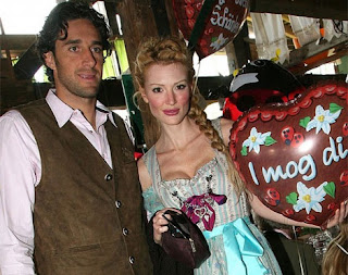 Luca Toni with Wife