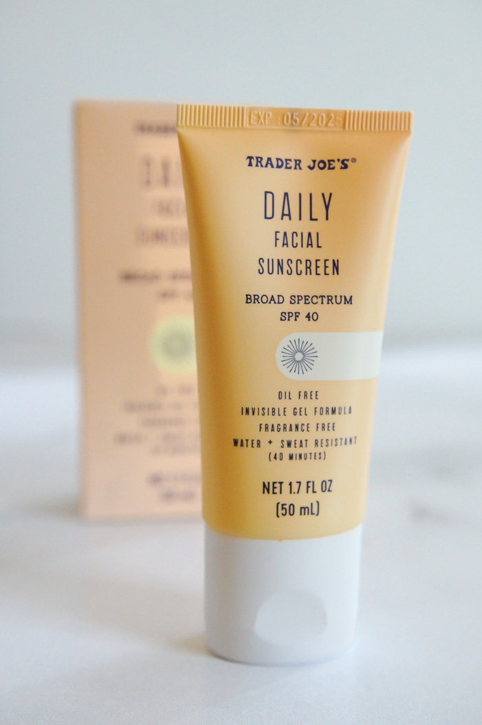 ITrader Joe's Daily Facial Sunscreen, tube and box