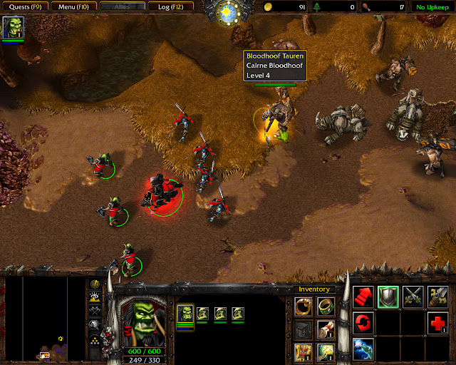 The Long March Mission 21 | Tauren Screenshot | Warcraft 3: Reign of Chaos