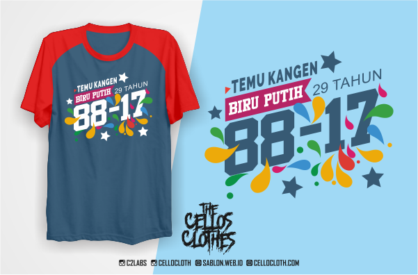 Desain Kaos Sablon Untuk Kaos Reuni Akbar Sekolah Desain Kaos Sablon Untuk Kaos Reuni Akbar Sekolah