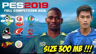  the admin of  will share a new mod FTS game for you FTS Mod PES 2019 Full Asia by Aaf Azril