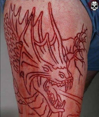 Scarification Painful Tattoos Artwork