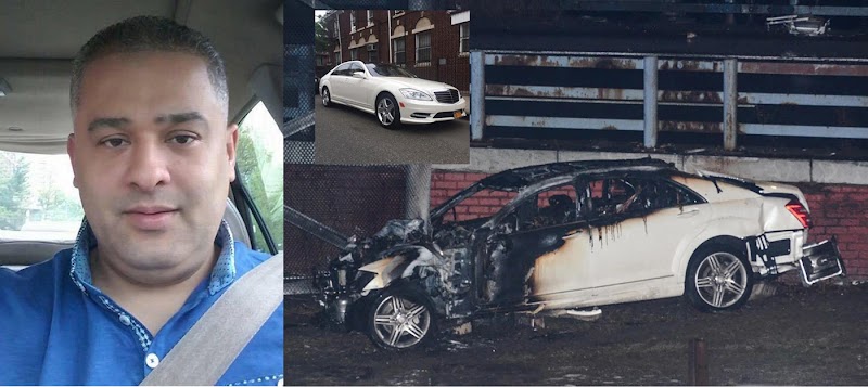 Dominicano muere en aparatoso accidente en autopista de Nueva York cuando su carro se incendió 
