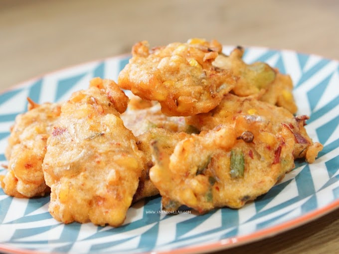 Cucur Jagung Pedas Rangup