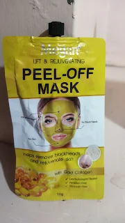 Megan Peel-off mask with gold collagen