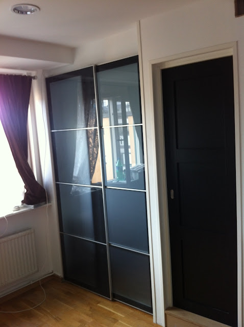 Ikea Sliding Door for Sleeping Alcove Tight Spaces